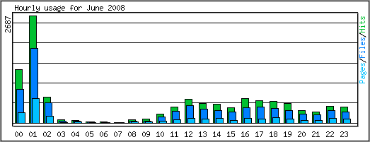 Hourly usage