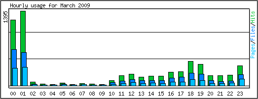 Hourly usage