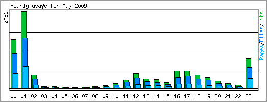 Hourly usage