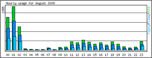 Hourly usage