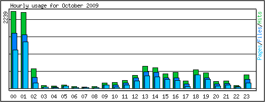 Hourly usage