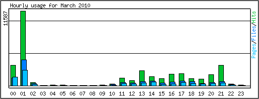 Hourly usage