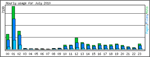 Hourly usage