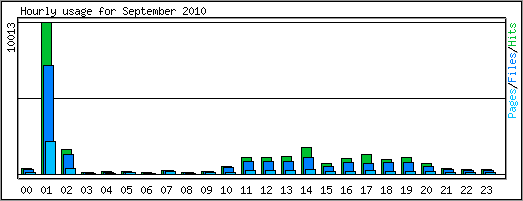 Hourly usage