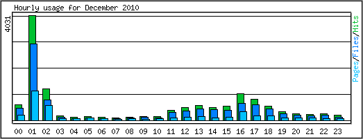 Hourly usage