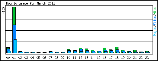 Hourly usage